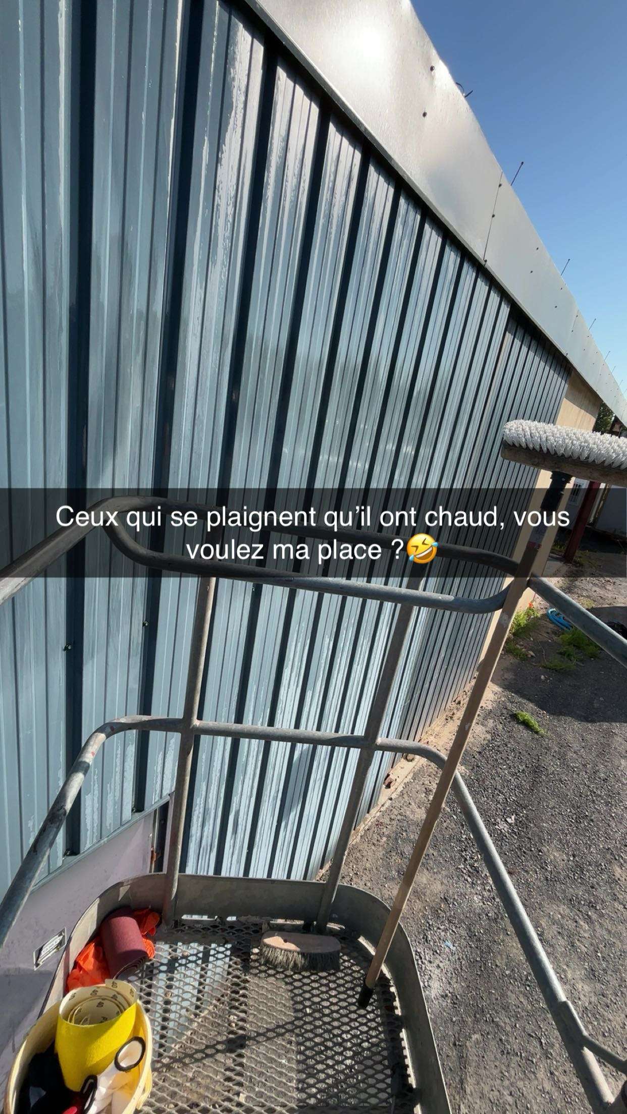 Il fait beau profitez, sortez !