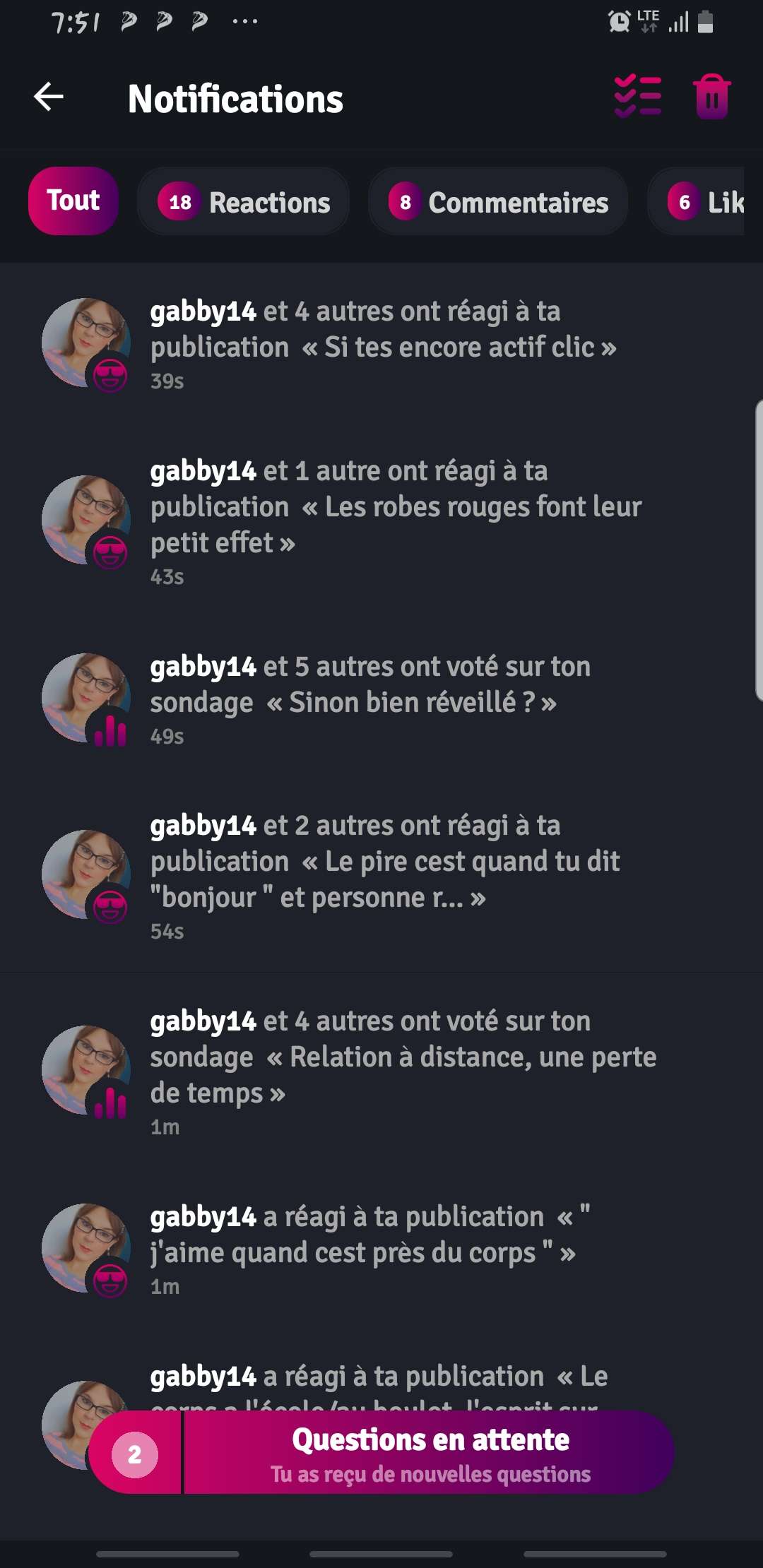 Je sens qu'on va bien s'entendre @gabby14