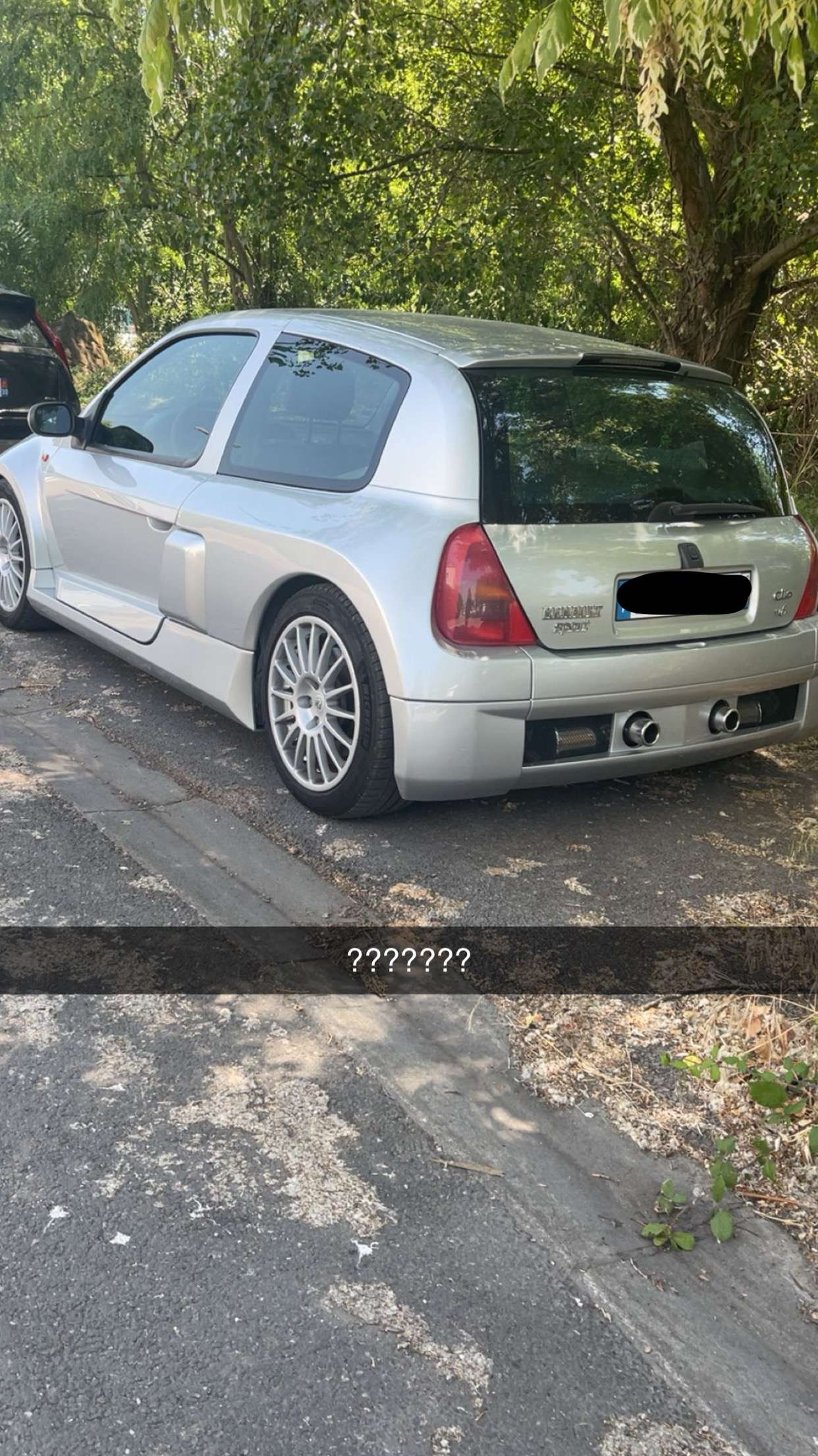 J&rsquo;vous partage la vroum vroum qui a fait r&eacute;agir la population de mon snap