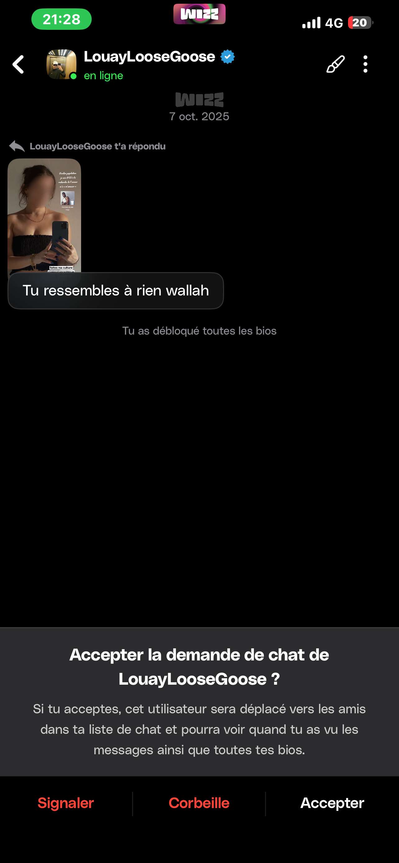 J&rsquo;abandonne