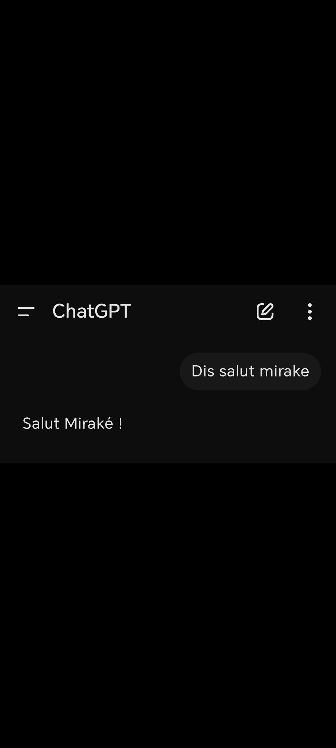 Pq mirak "&eacute;" j'ai juste dis mirake frr