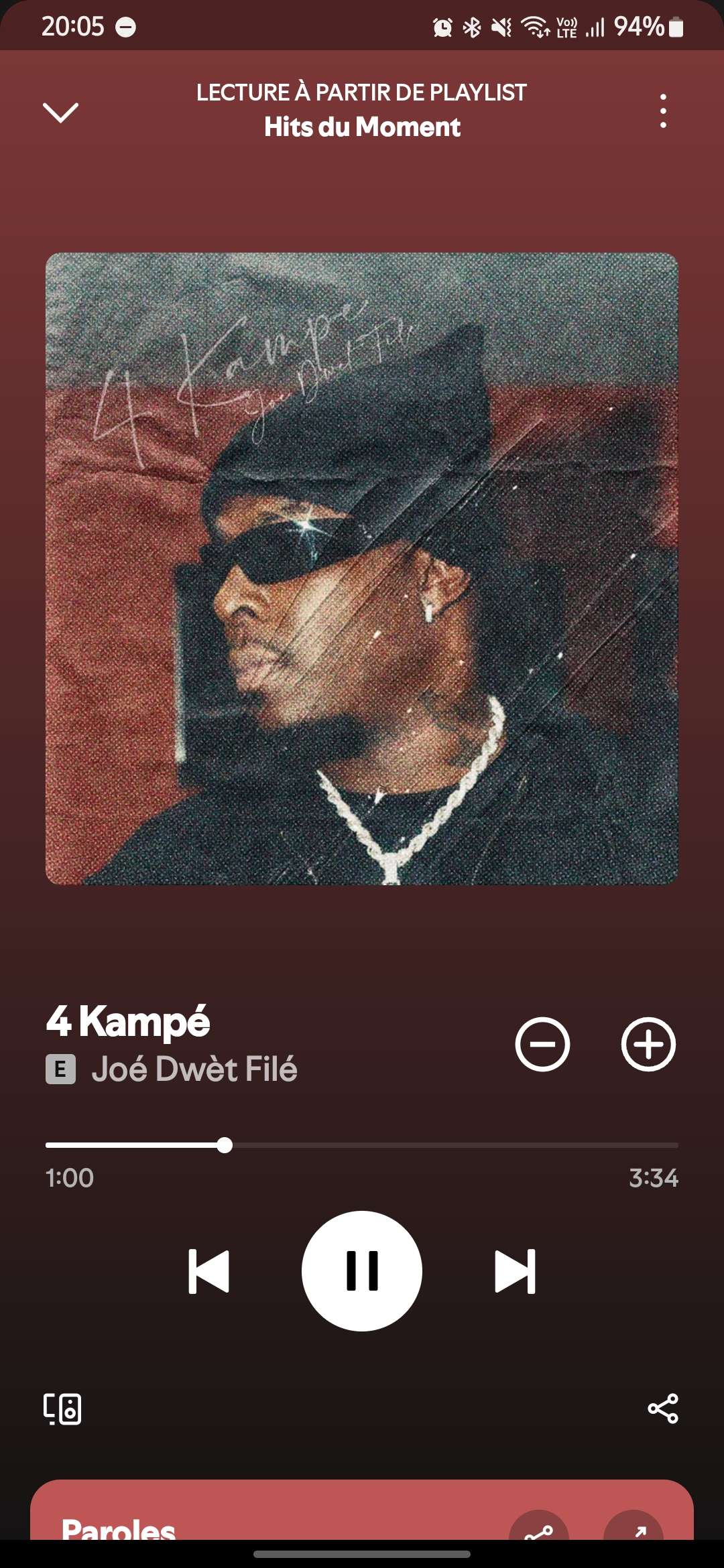 un peu de musique pour d&eacute;tendre l'atmosph&egrave;re 💃🏻
